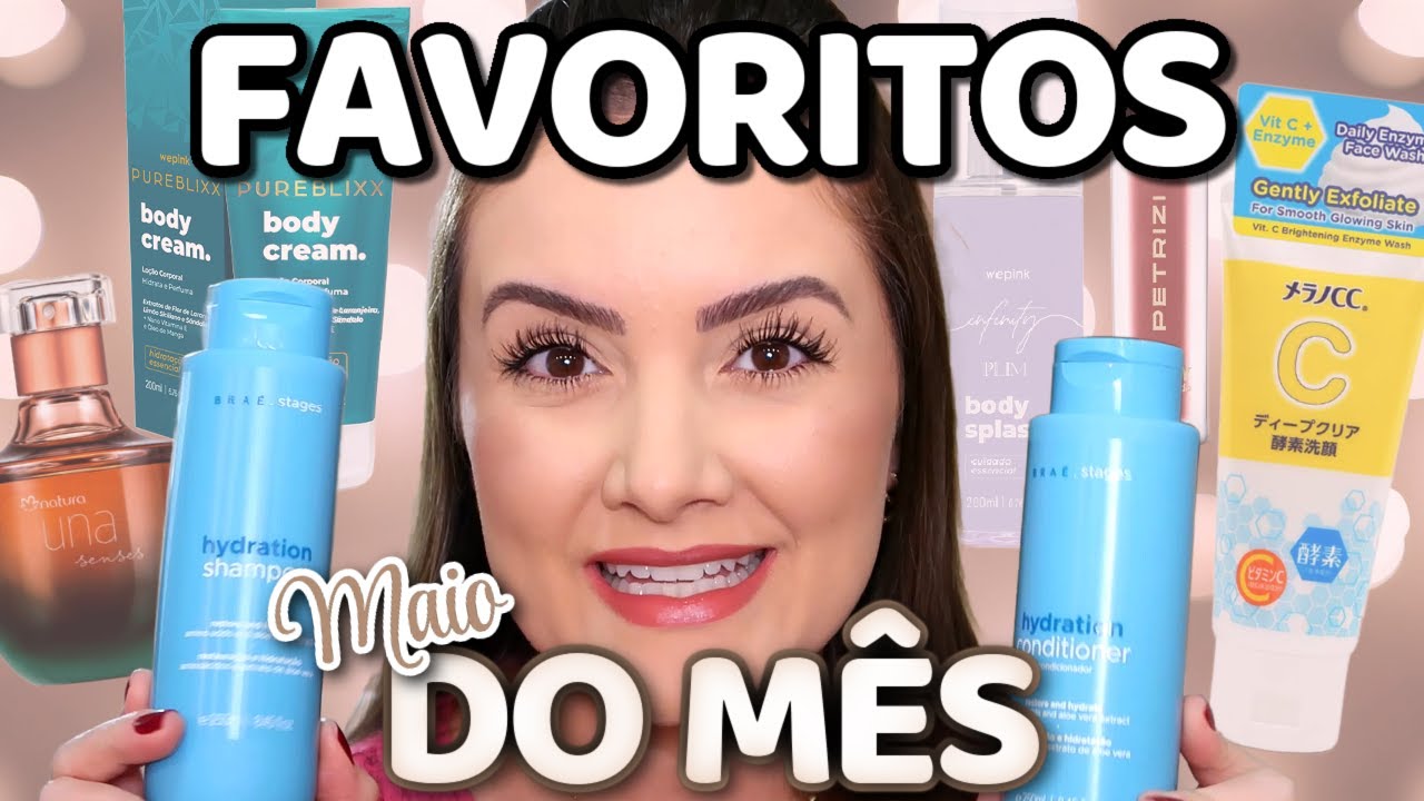 FAVORITOS DO MÊS | Maio 2024 - YouTube