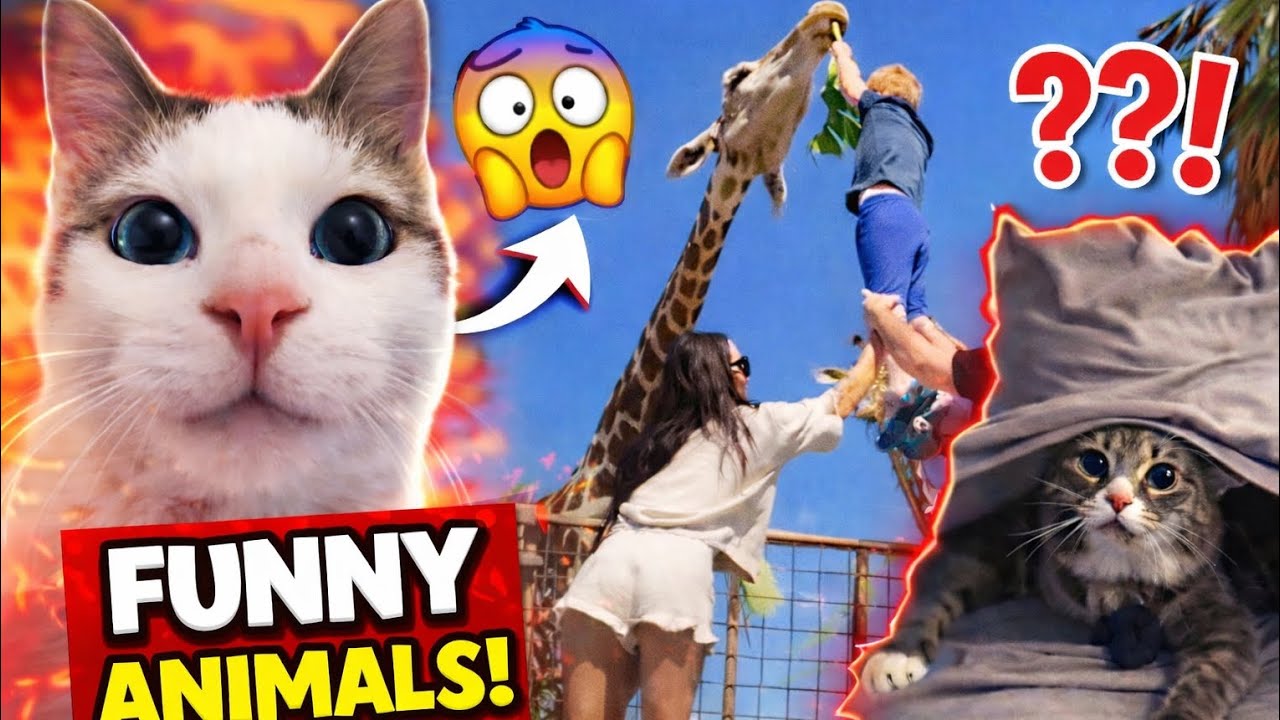 Animals Catch Humans by Surprise in the Funniest Ways — Try Not To Laugh 😄📺 Funny Animals