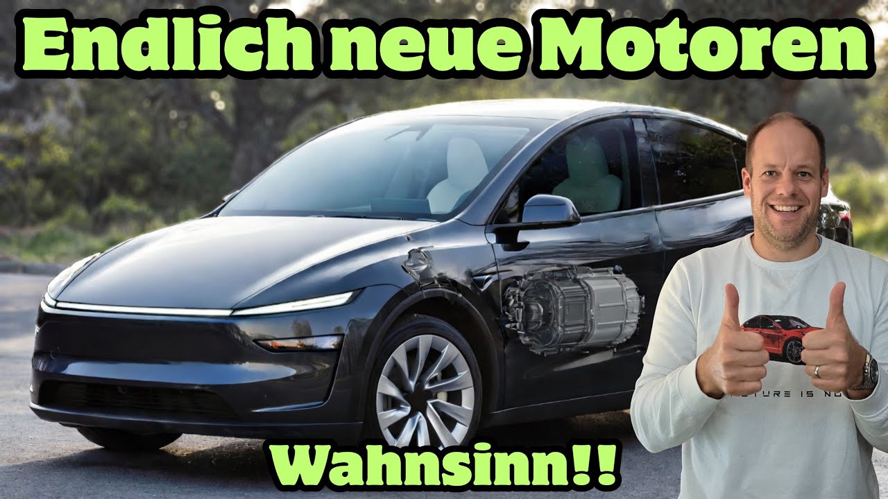 🤩 Absoluter Gamechanger: mehr Effizienz, langlebiger und günstiger 🔥 Teslas neues Motorenpatent‼️