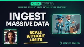 AZ-305 · Lesson 59: Azure Event Hubs for High Throughput Ingestion