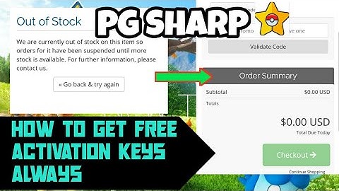 How to get free pg sharp activation keys || ALWAYS