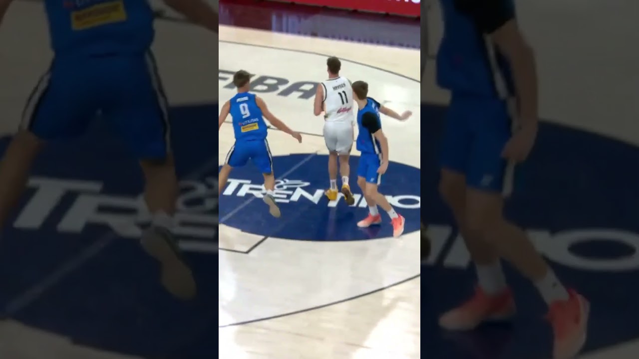 What in the world was that?! 🤯   #U18Eurobasket