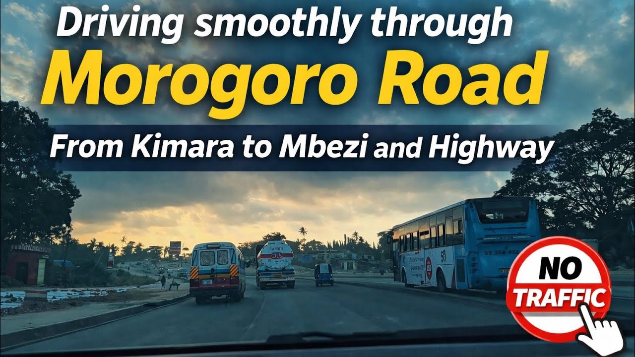 Drive on Morogoro Road | Kimara to Mbezi & Highway | Dar es Salaam Drive!