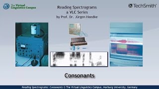 Pho210 - Reading Spectrograms Consonants