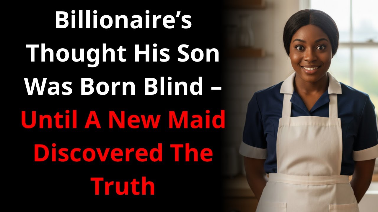 Billionaire’s Thought His Son Was Born Blind – Until A New Maid Discovered The Truth