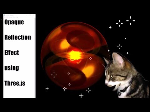 Opaque Reflection Effect using Three.js by Cosmo Cat