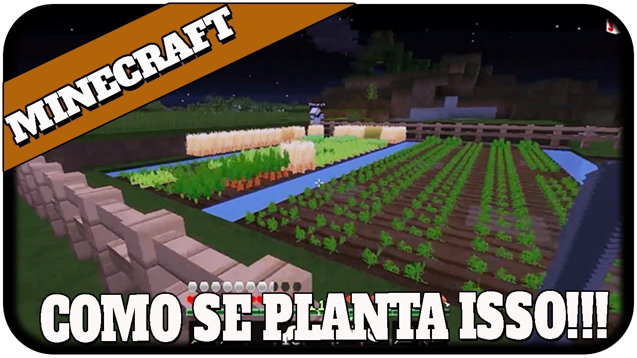 Plantação de frutinhas 🍒 no #minecraft #minecraftconstrução