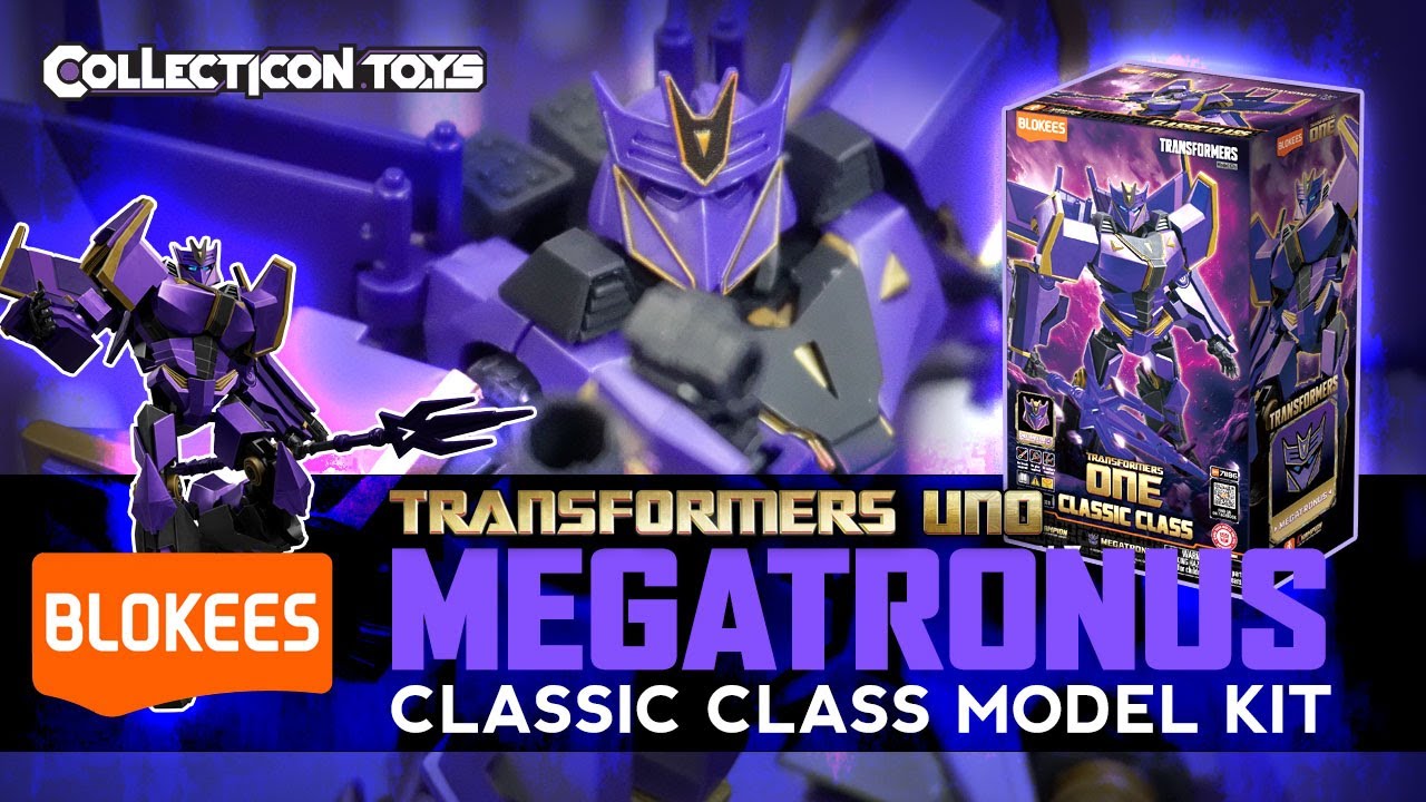 Blokees Transformers One Megatronus - Classic Class Model Kit First Look