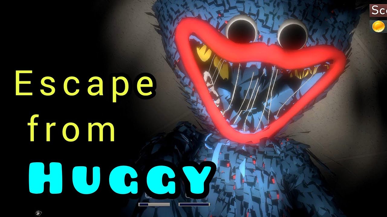 Escape from Huggy Wuggy / Huggy Wuggy horror run android gameplay/ backrooms