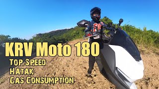 KRV Moto 180 Extreme Road Test | Actual Top Speed, Acceleration, Gas Consumption