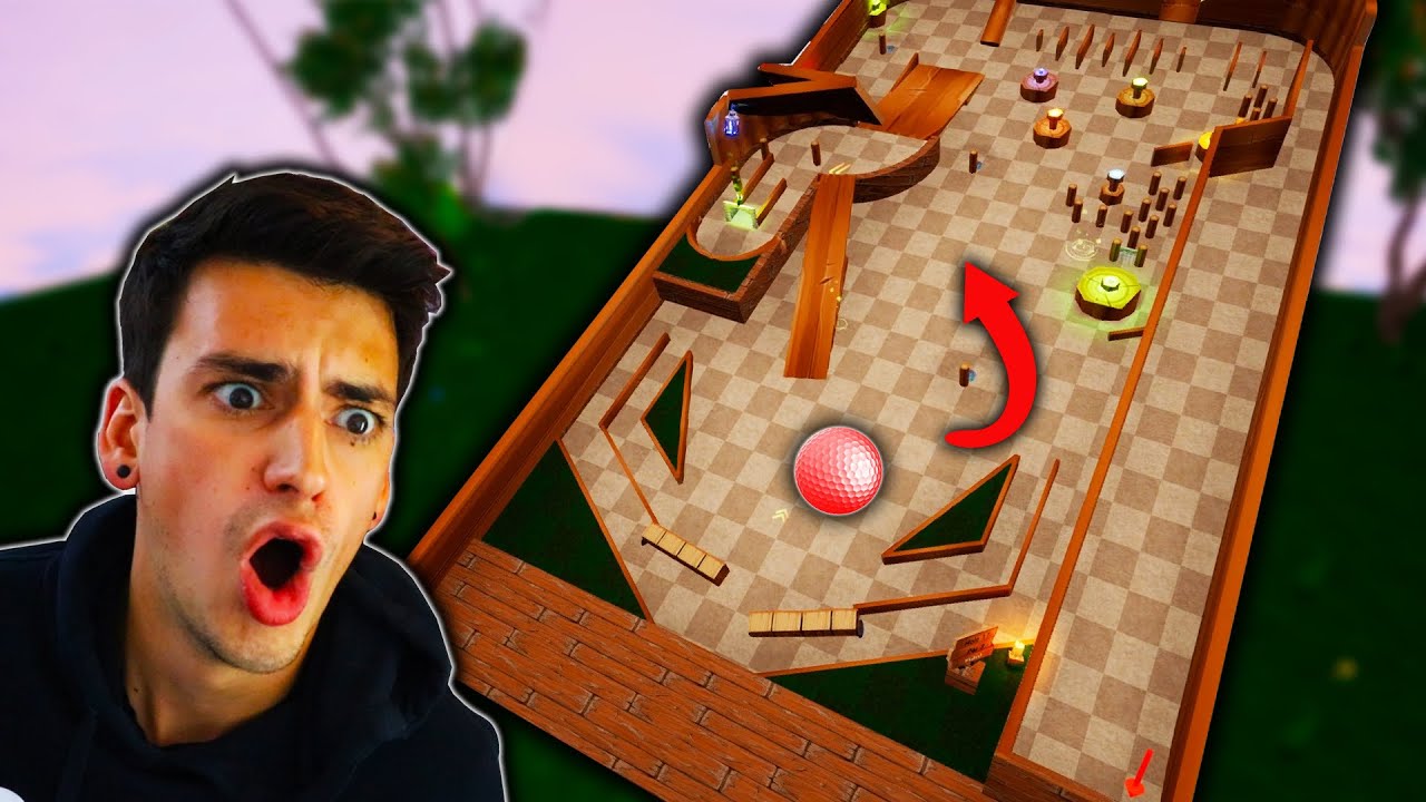 AMAZING PINBALL GOLF MAP?! (Golf It) YouTube