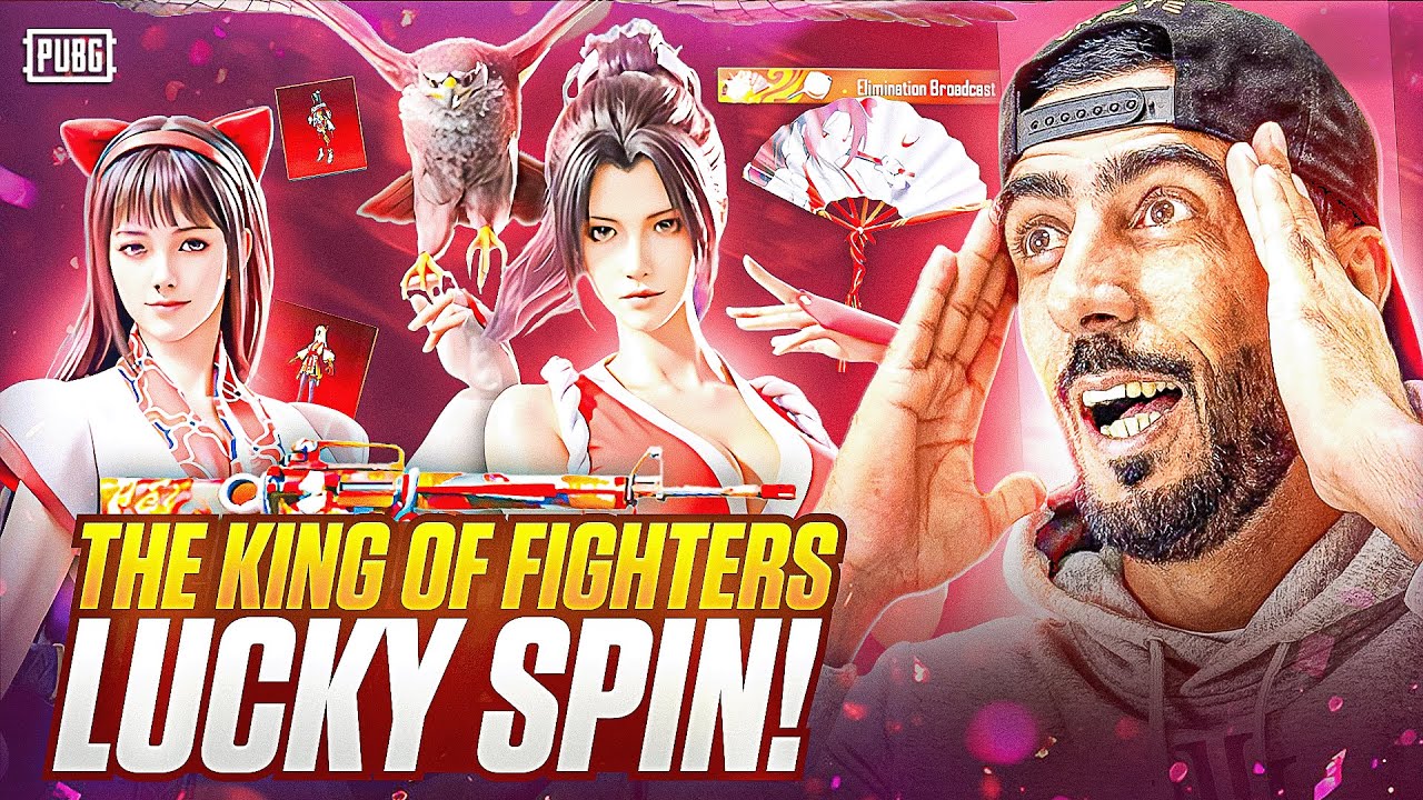 Prize Path KOF King of Fighters Collab Iori Yagami Lucky Spin 😱 PUBG Mobile Crate Opening