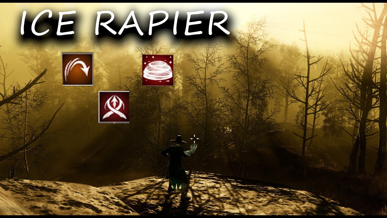 New World PvP 1vs3 Rapier / Ice Gauntlet Build