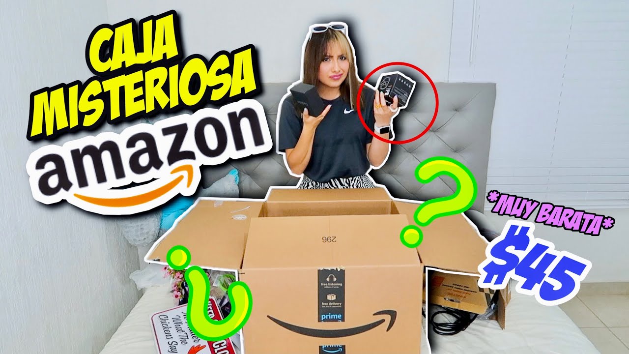 ABRIENDO CAJA MISTERIOSA de  DE $45 *LA MAS BARATA* 😱 