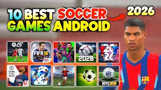 RANKING 10 GAME SEPAK BOLA TERBAIK ANDROID 2026 | REALISTIS & RINGAN screenshot 1