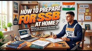How to Prepare for SSB at Home WITHOUT Coaching | 100% Self-Study Strategy