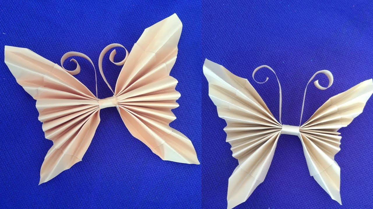 Origami Paper Butterfly Origami Butterfly Step By Step Art And