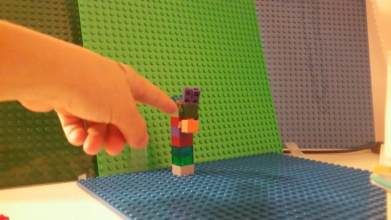 Lego Character Rotation How to make your lego charecter do a backflip! (stopmotion) - YouTube