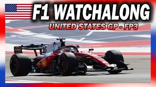 🔴 F1 Watchalong - UNITED STATES GP - FP3 - with Commentary & Live Timings