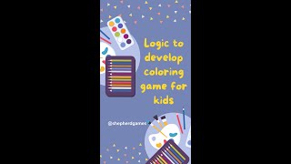 How to develop best coloring game for kids with #construct3 #shorts #coloring screenshot 3