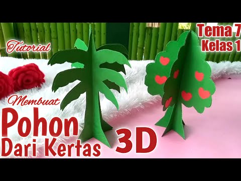 Video: Cara Membuat Pohon Kertas