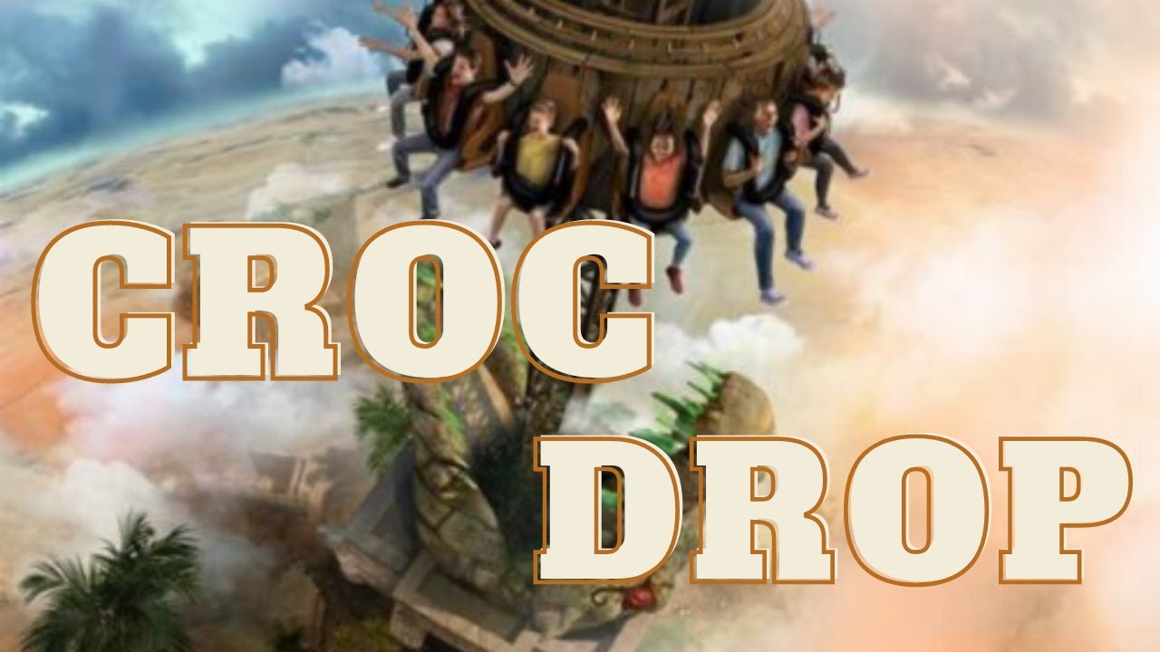 CROC DROP NEW DROP TOWER for 2021 at Chessington!