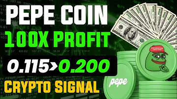 PEPE COIN 100X PUMP COMING? Crypto Market Analysis & Pepe Signal