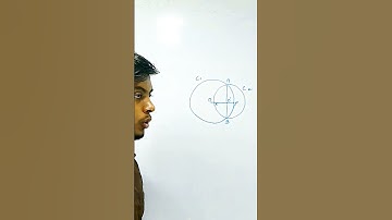 If The Radii Of two Circles are 5cm and 3 cm& distance between centers is 4cm, Find the common Cord.