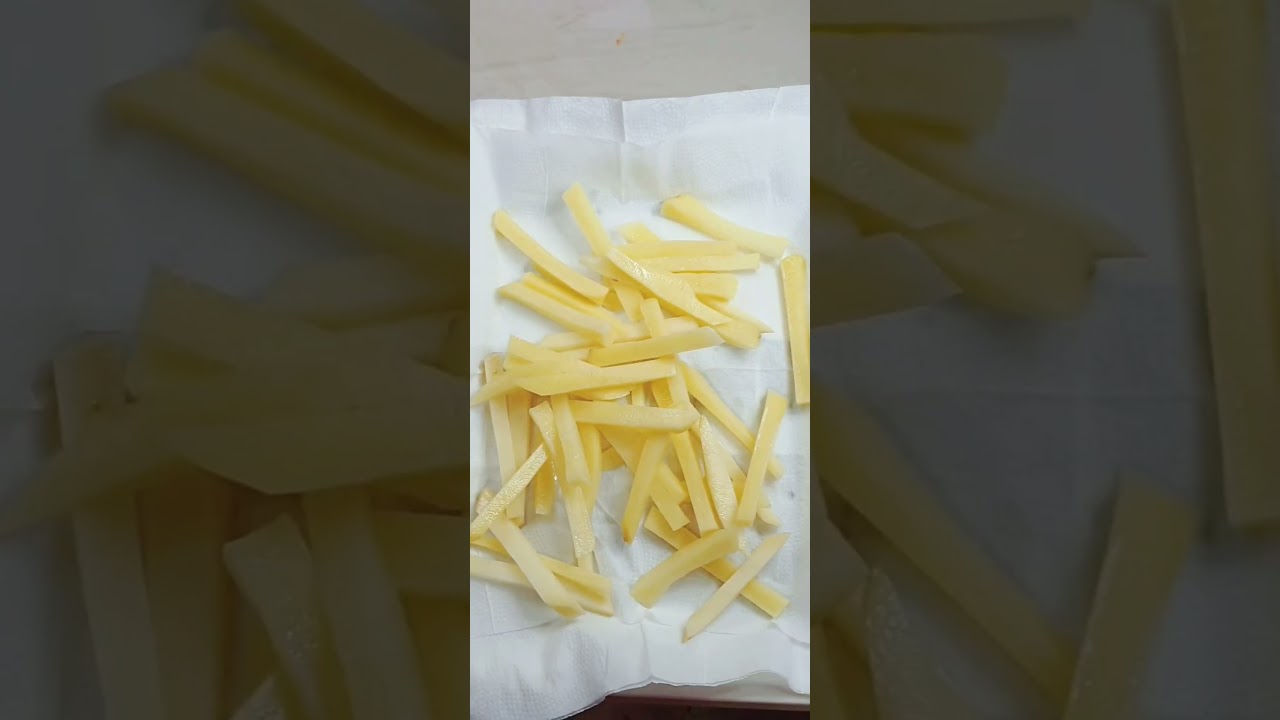 crunchy French fries 🍟🤤