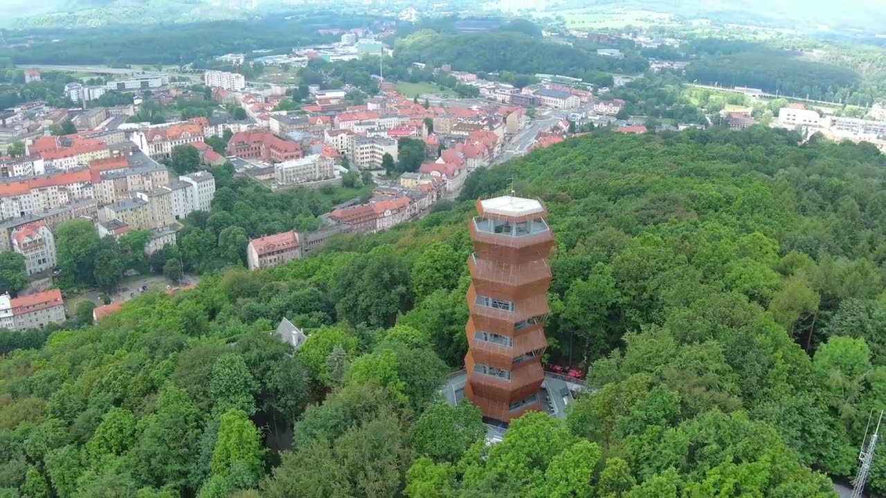 Wałbrzych-wieża widokowa #wieżawidokowa #nowemiasto
