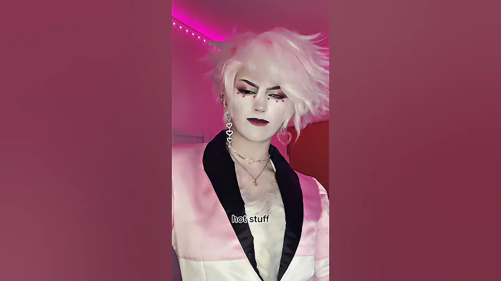 Angel Dust is just iconic 💕 #angeldustcosplay #hazbinhotel #cosplay #angeldust