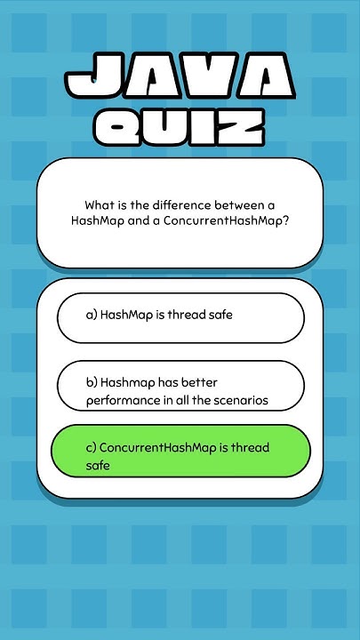 16. What is the difference between a HashMap and a ConcurrentHashMap ...