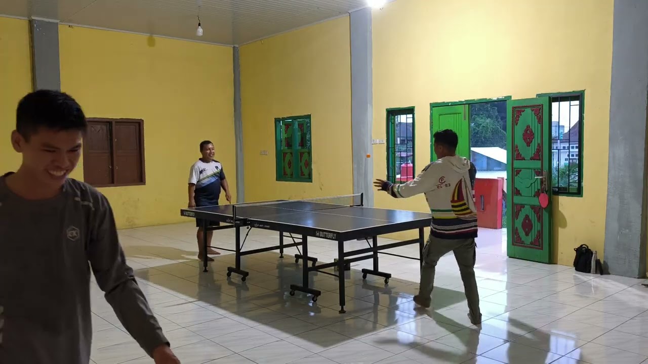 5.Pingpong  menyala terbakar, Sesi Rabu Sore - Senja Jingga, hinggo karingek jadi Uap 🔥🔥🏓