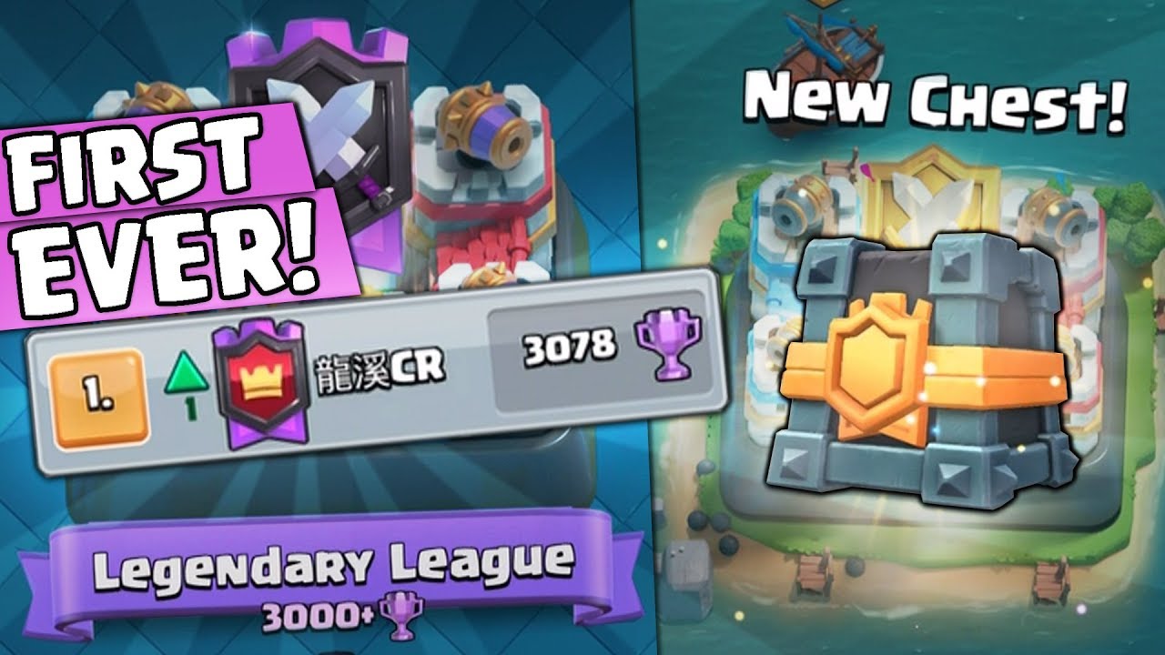 FIRST EVER LEGENDARY LEAGUE CLAN! 3000+ WAR TROPHIES! Clash Royale