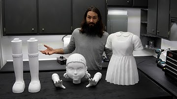 I 3d printed a large squid game doll!