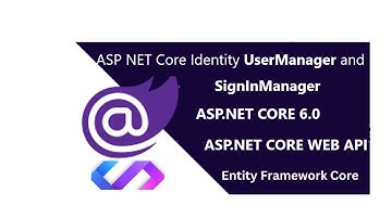 Dot Net Core Identity UserManager and SignInManager