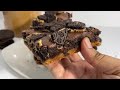 Peanut Butter Slutty Brownies aka Cookie Oreo Brownies - SO EASY