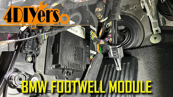 How to Remove or Replace BMW Footwell Module FRM