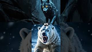 WOLF VS POLAR BEAR,TIGER,GRIZZLY BEAR,LION,BLACK PANTHER COMPARISON?? shorts viral animals