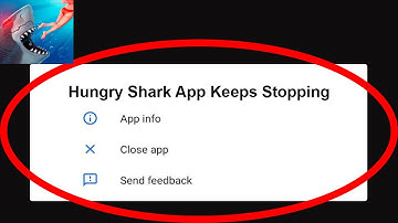 Fix Hungry Shark Evolution App Keeps Stopping | Hungry Shark Evolution App Crash Issue | PSA 24