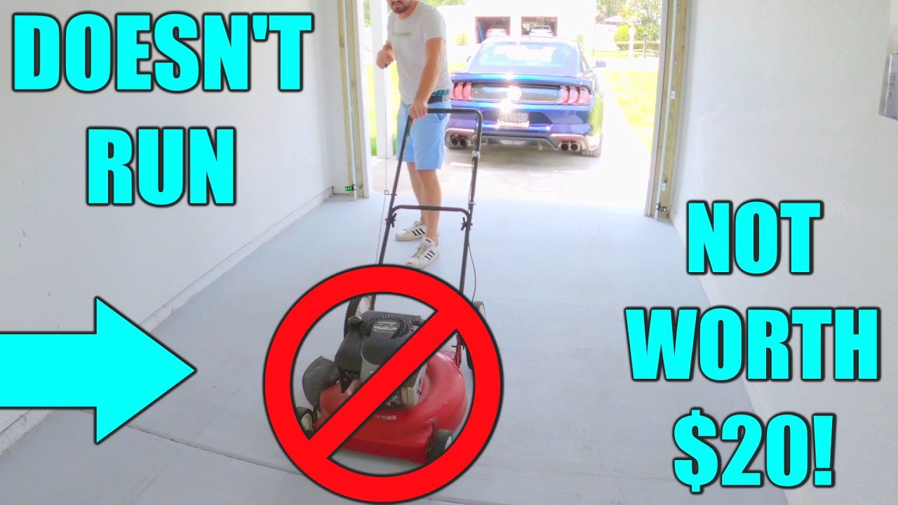 I Bought this Junk Lawn Mower to Restore it Project 'Lawn Gone