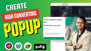 🎯 How To Create Popups In WordPress 🔥 | 🆓 Free WordPress Popup Maker Plugin Tutorial in Tamil (2025)