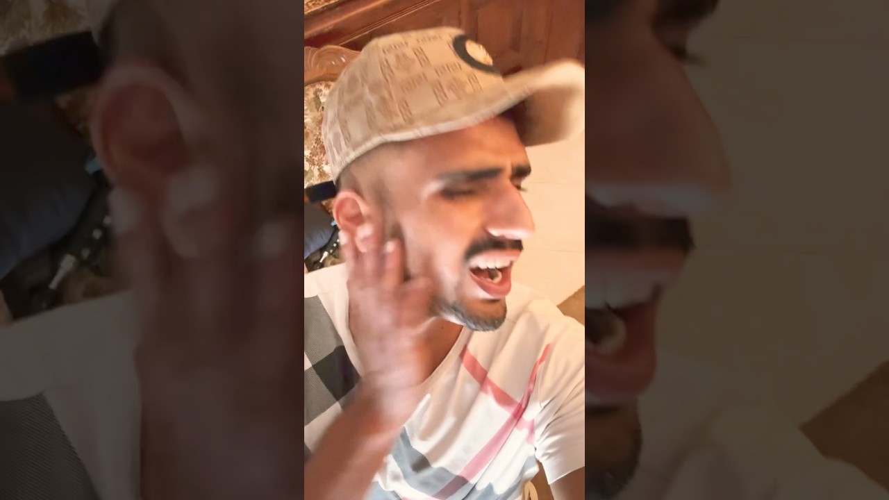 Non pensavo che poteva rompere il mio collo 📦 #ironia #risate #viraleshorts #fahadafzal #trend