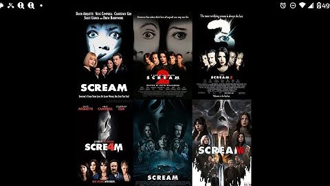 Scream ALL TRAILERS (1-7)