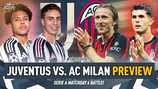 Juventus vs. AC Milan Serie A PREVIEW | Christian Pulisic the best player in Italy? | Morning Footy