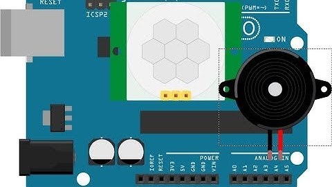 Anti theft motion detection using hc-sr501