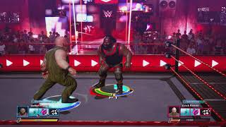 WWE 2K Battlegrounds | Mark Henry vs Rowan screenshot 3