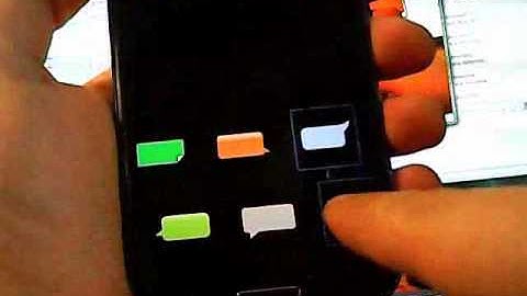 Samsung Galaxy S3 Texting features (sms style)