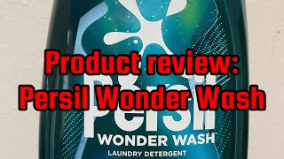 Product Review Persil Wonder Wash