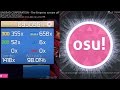 NO MISSES! | osu!Mania: 3 Stars -4K [HD]-The Empress scream off ver